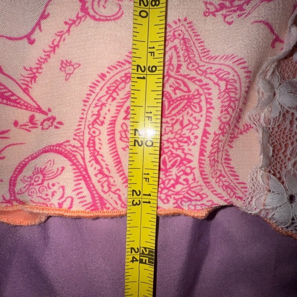 POL Off/On Shoulder Lace & Paisley Boho Top – Size Small – NWOT - Picture 4 of 8